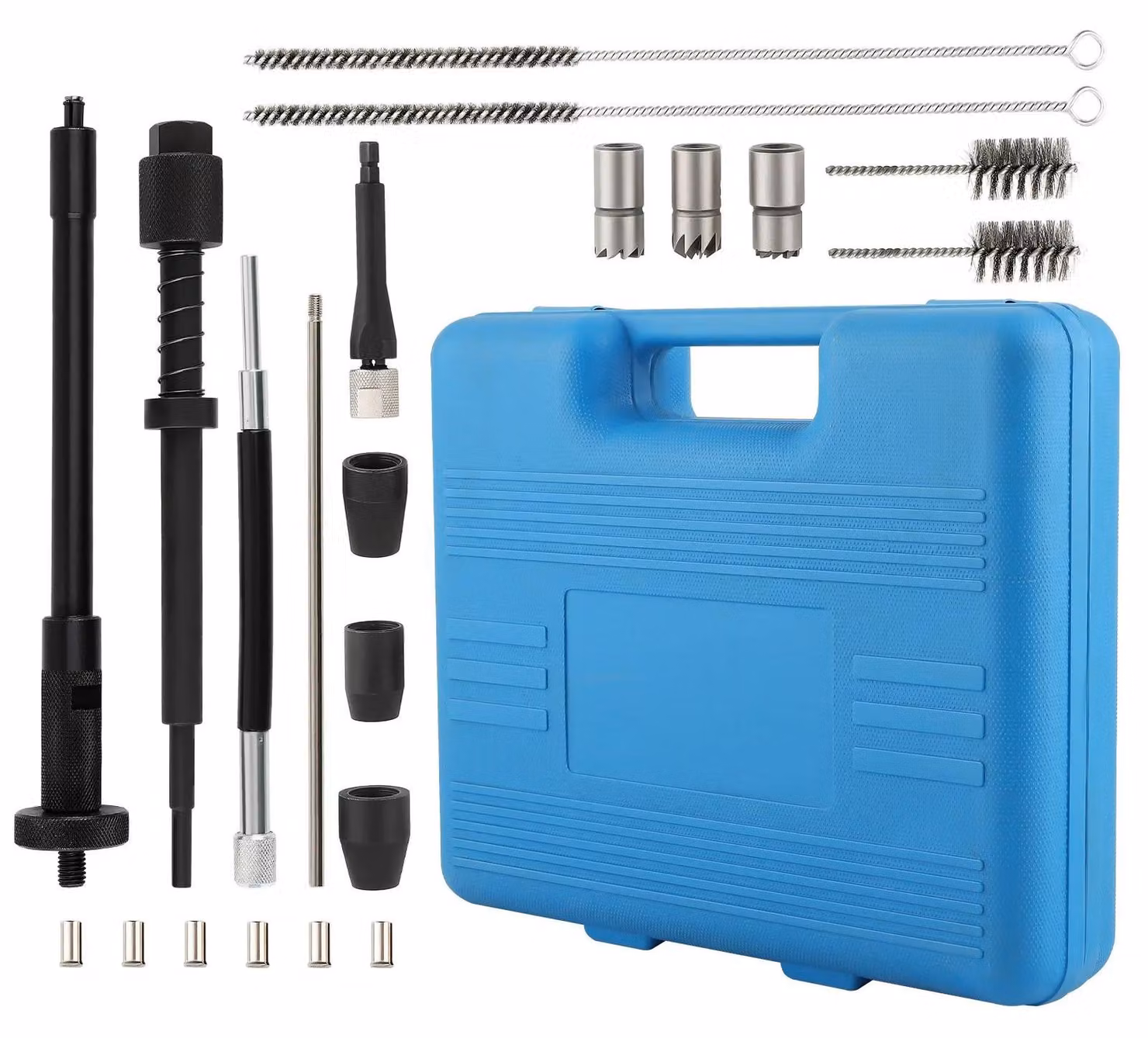 Kit di strumenti per iniettori diesel Seat - Set di pulizia, estrattore per iniettori, taglierino, attrezzo di smontaggio