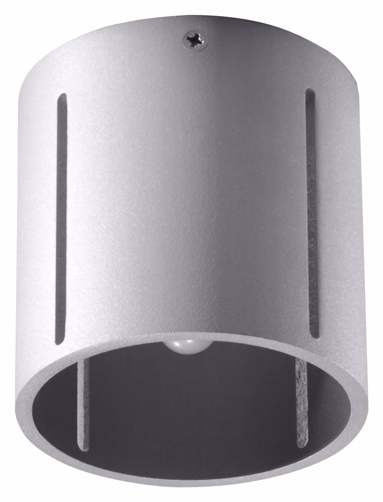 Lampada da soffitto INEZ grigio 1xG9 8W alluminio 10x10x10cm Sollux Lighting