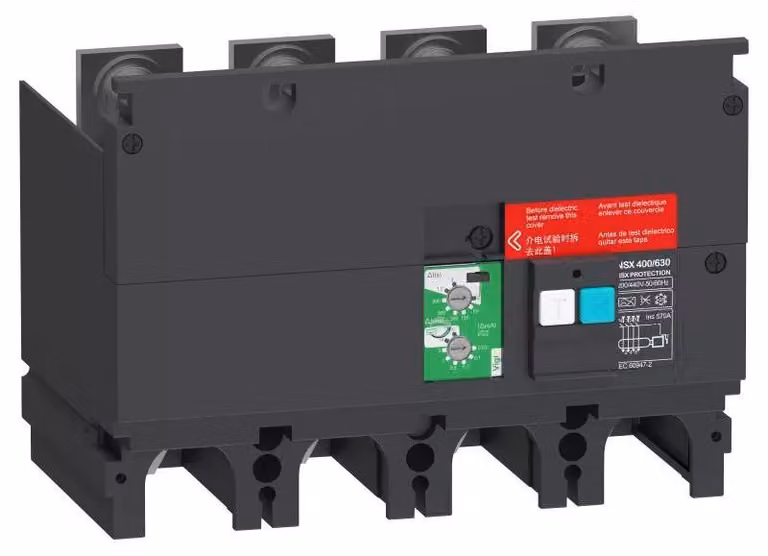 Modulo aggiuntivo di protezione da corrente di guasto Schneider Electric VigiPacT per ComPacT NSX 400/630 4P, da 200 V CA a 440 V CA, da 30 mA a 30 A, tipo A LV432465