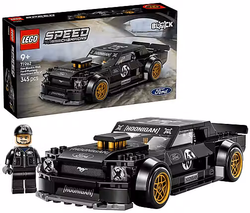 LEGO Speed Champions Ford Mustang '65 Hoonicorn V1 di Ken Block 77262 - 345 pezzi – 2