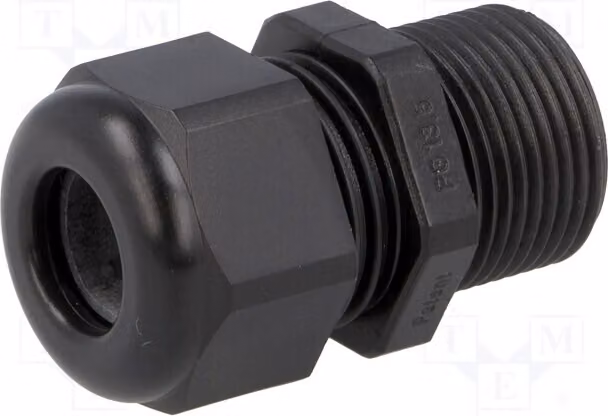 1 x Raccordo per cavo con filettatura allungata, grado di protezione IP68, codice prodotto: 1.209.1301.60