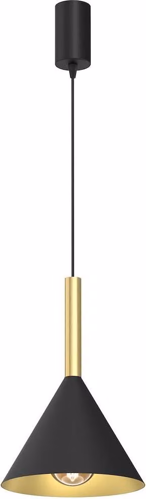 Lampada a sospensione PERU NERO 1xE27