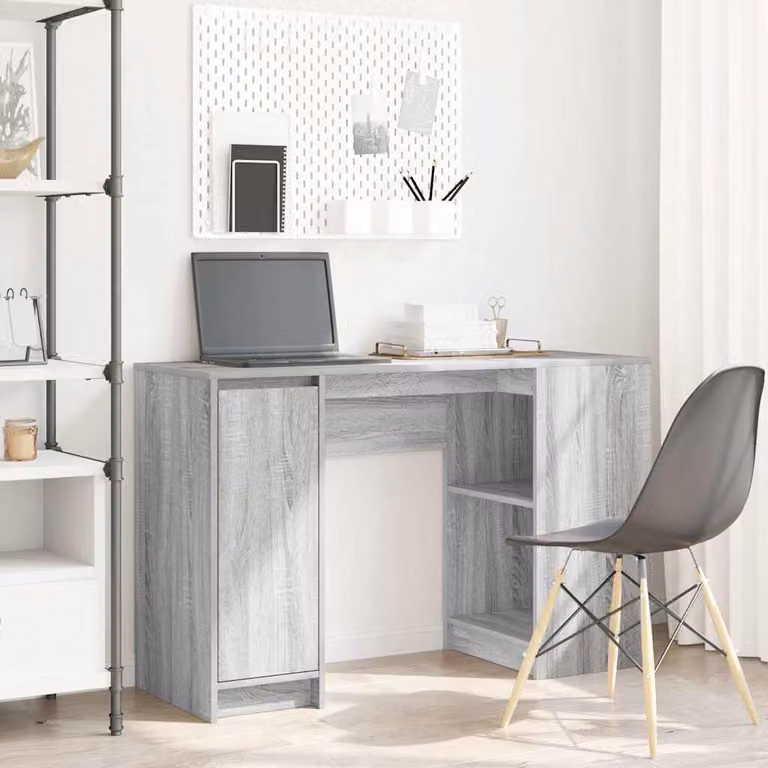 Maison Exclusive - Scrivania Grigio Sonoma 120x42x76 cm Materiale ligneo