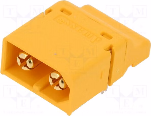 1 connettore femmina PIN: 2 XT60 per l'alimentazione CC, connettore maschio XT60PT-M per corrente continua