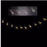 LEX Catena luminosa Cervo 10 LED bianco caldo