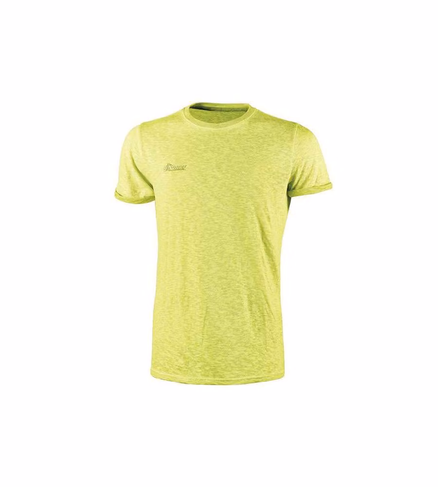 Maglietta T-Shirt Yellow S Pz 3 Fluo Upower