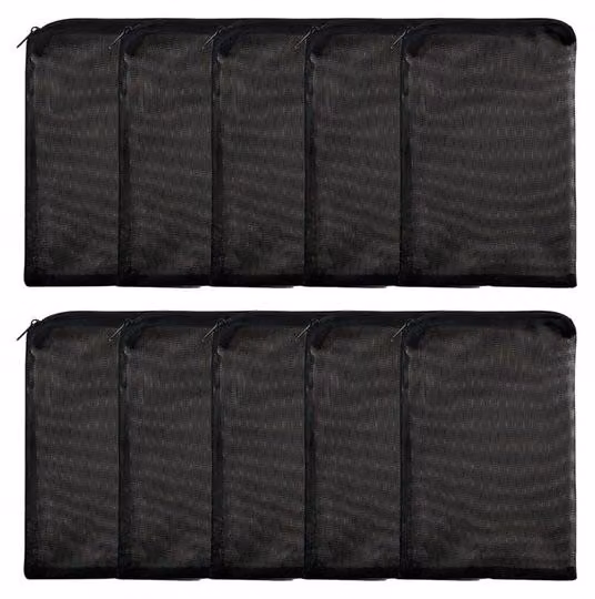 Filtro per acquario e piscina - Poliestere - Confezione da 10 pezzi - Resistente - Resistente alla corrosione - Disponibile nelle misure 20/30/40 cm