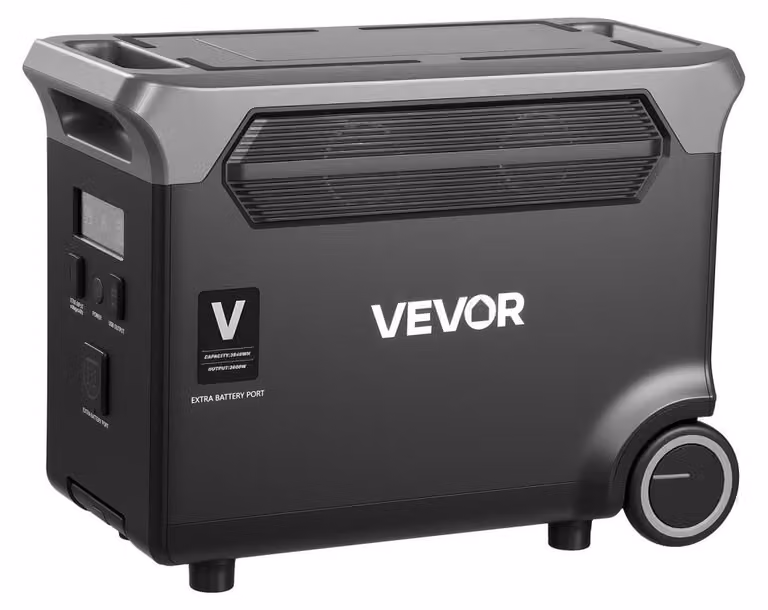 Batteria di espansione per centralina di alimentazione - 3840 Wh, tecnologia LiFePO4 - Alloggiamento in ABS e PC - Colore: grigio scuro