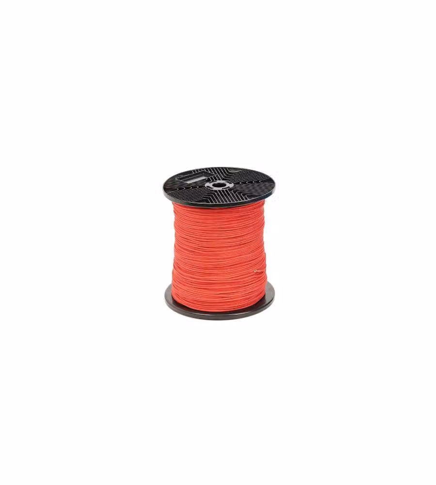 Corda Colorata Rossa 3mm in Poliestere - Vendita al Metro - Bobina 200m