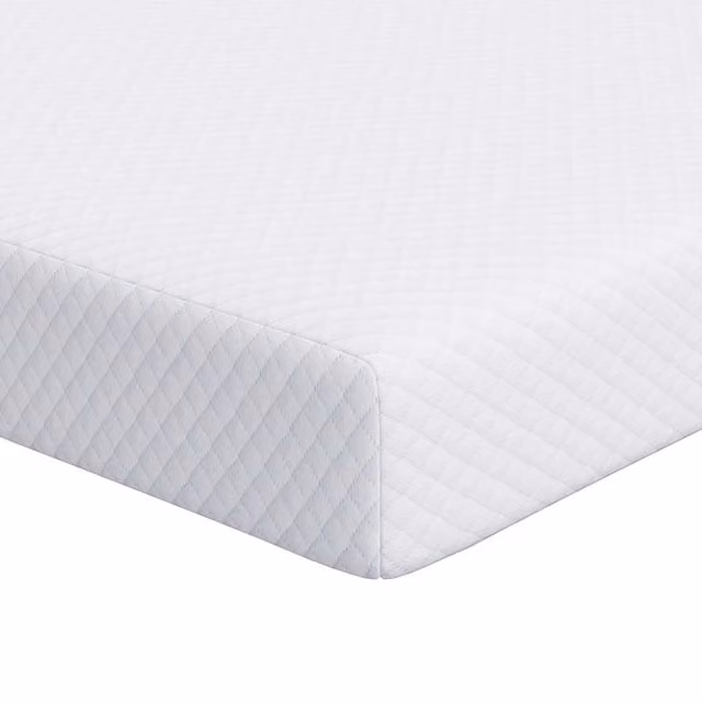 Topper per materasso Bianco 180 x 200 cm Tessuto Jacquard CFW2194468