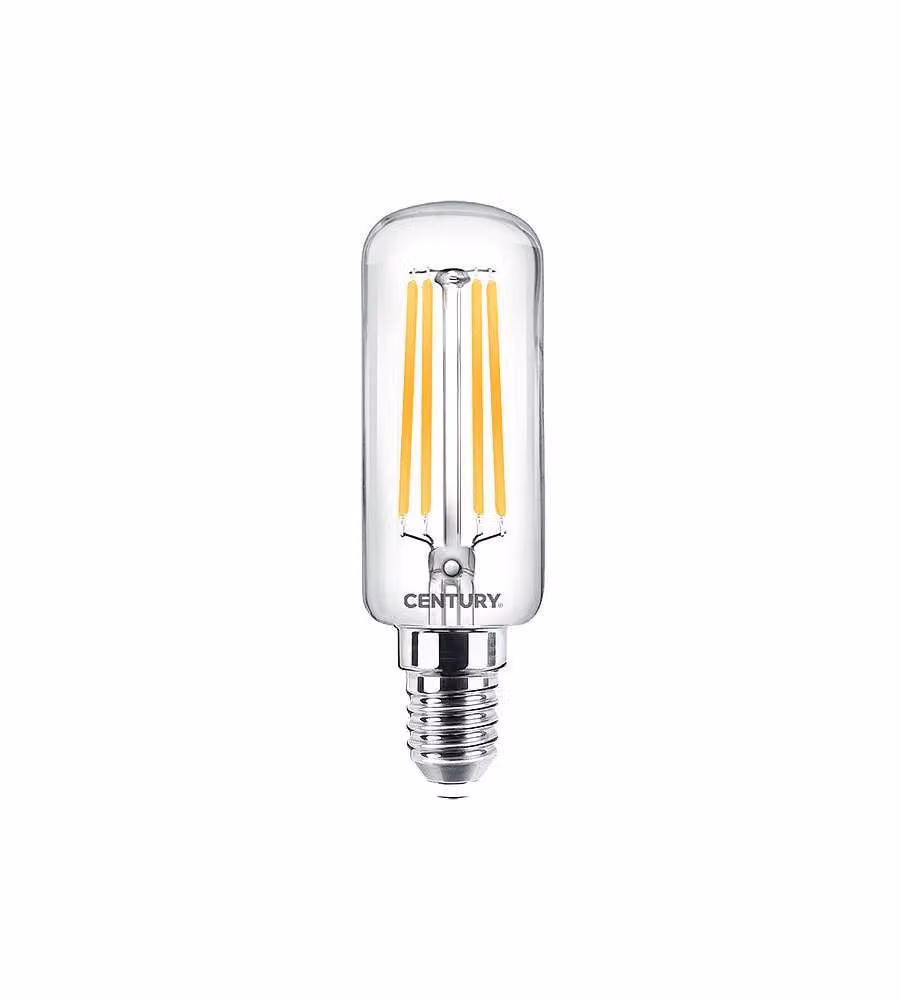 Century Lampadina LED Incanto E14 4W Giallo 2700K Tubolare 470lm