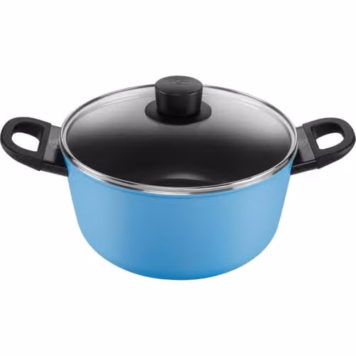 Casseruola 2 Manici Cm 24 Caprera Blu Ballarini