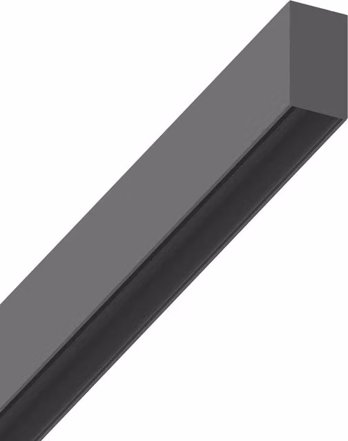 Profilo LED in alluminio Ego IDEAL LUX nero Altezza: 200 cm