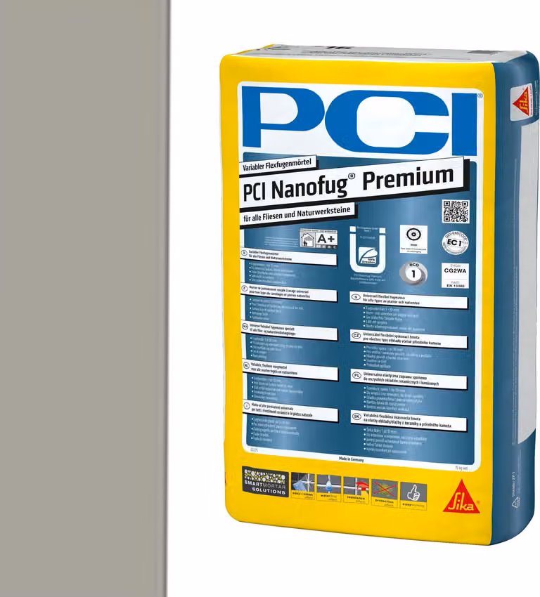 PCI Nanofug Premium 15kg Nr. 22 Sandgrau