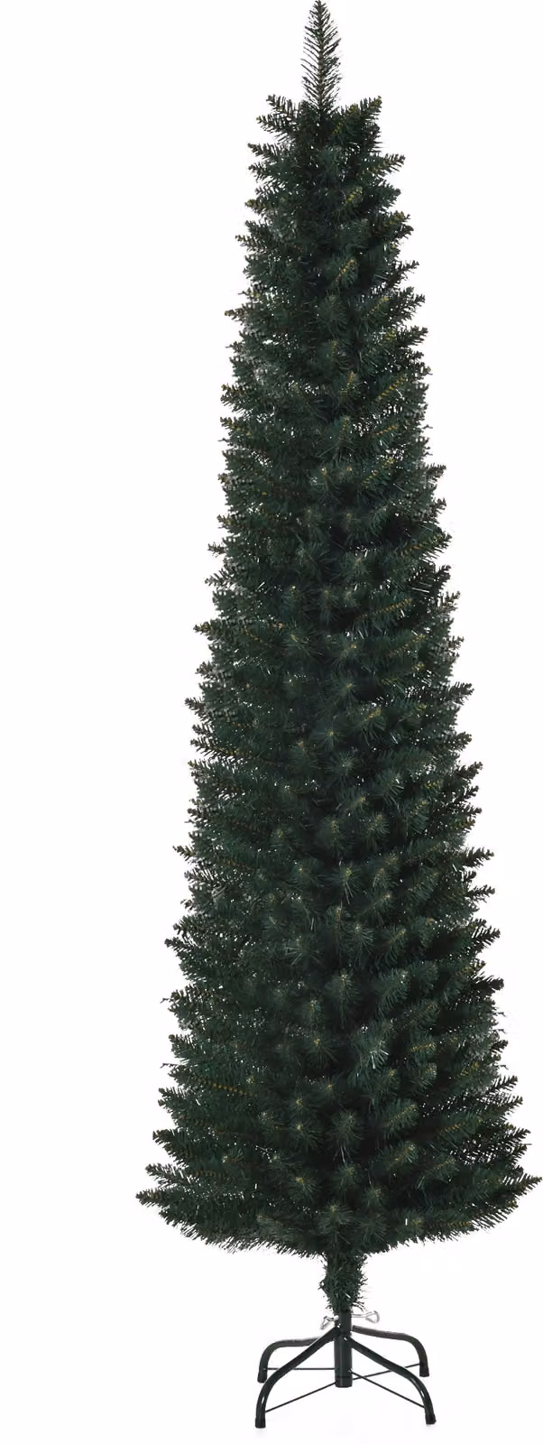 Albero di Natale artificiale HOMCOM, 180 cm, con 380 rami, verde