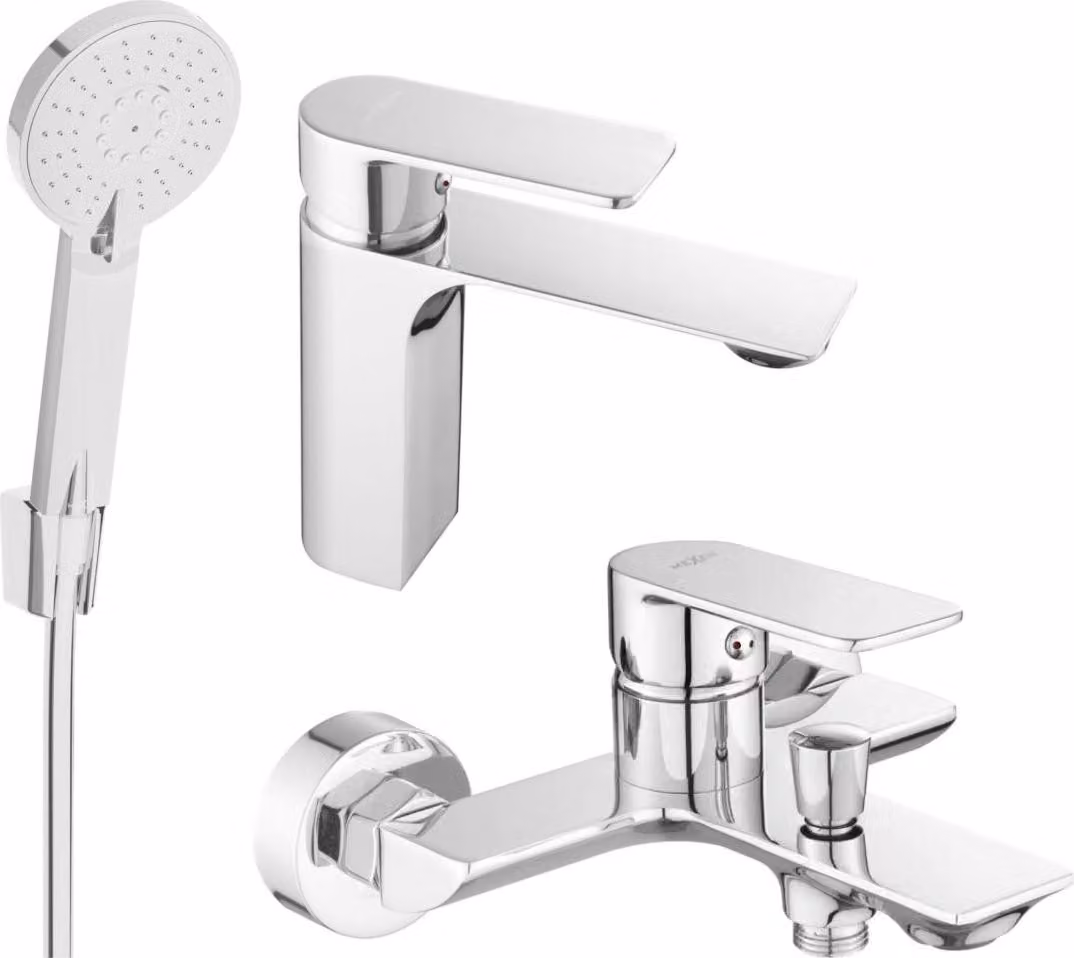 Mexen Alexa R40 set vasca, cromo - 71203R40-00