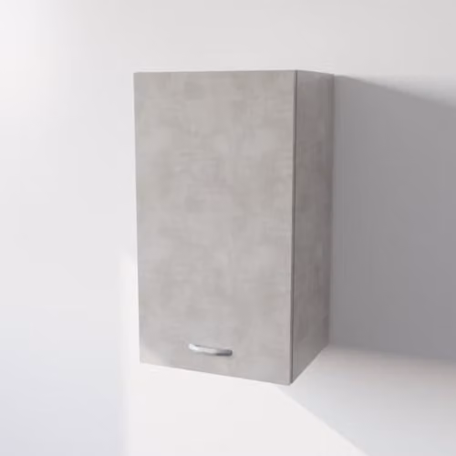 Calandrelli Pensile Cucina H 72 L 40 P 33 cm Cemento 1 Anta