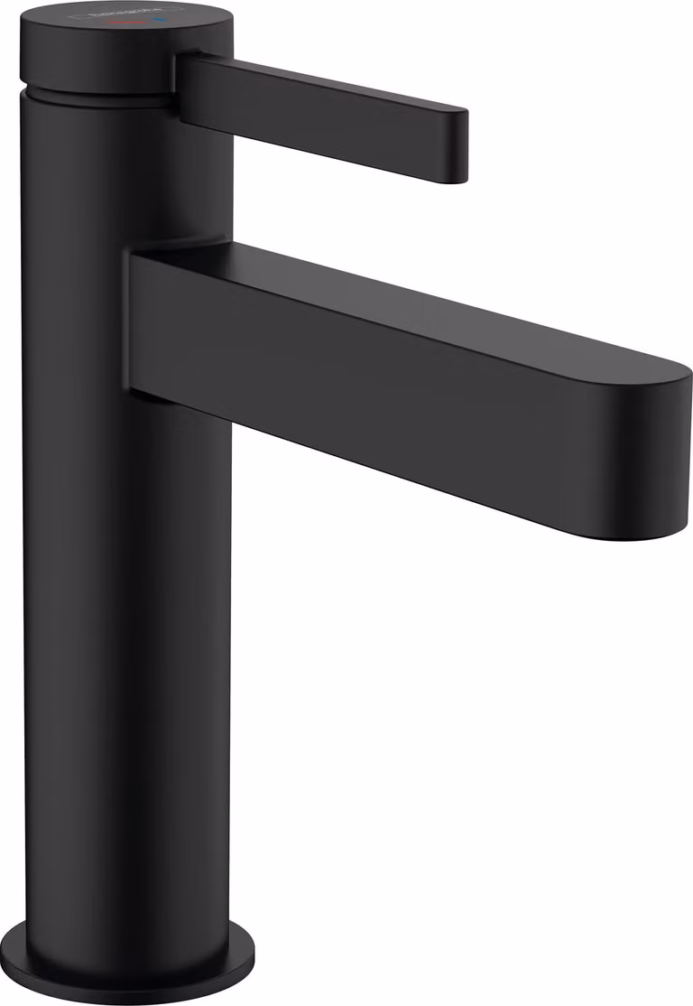 hansgrohe Finoris robinetterie de lavabo monocommande 110 CoolStart avec vidage à tirette, portée 139mm, 76025670, 76025670