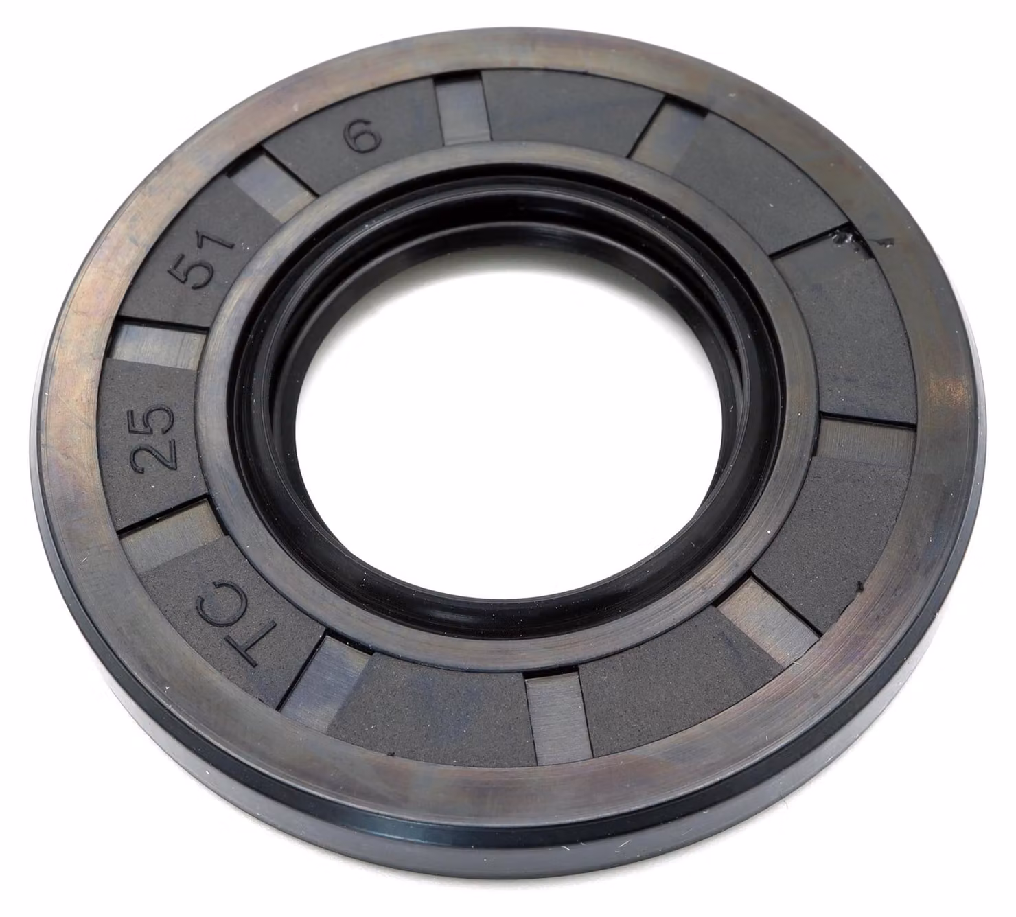Guarnizione radiale per albero, 25x51x6 mm, in NBR, conforme alla norma DIN 3760