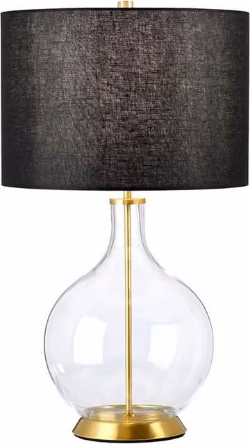 Lampada Da Scrivania Contemporanea Orb Metallo Ottone Antico 1 Luce E27
