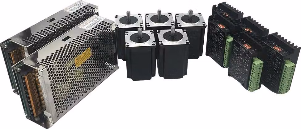 Motore passo-passo, Nema 23, driver TB6600, alimentazione 5 kit, 2Nm