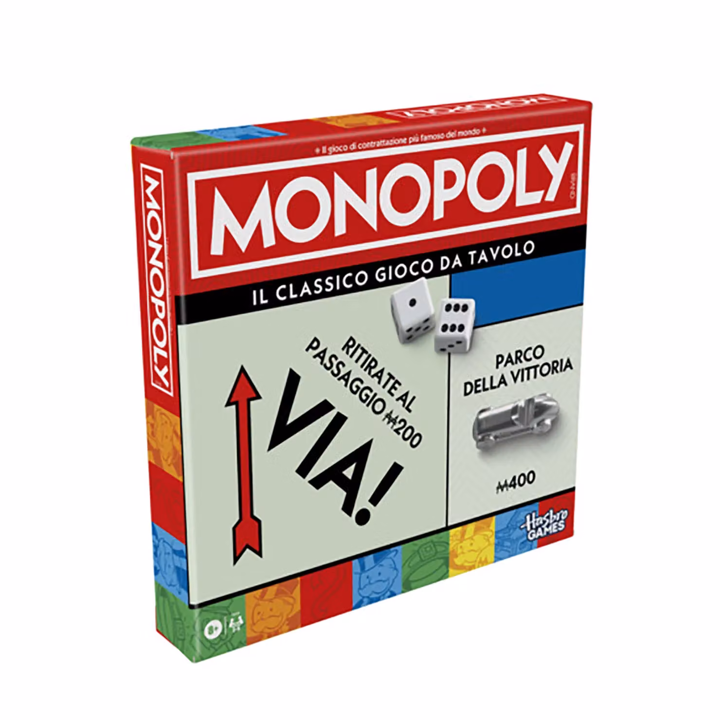 Hasbro Monopoly Classic Refresh Gioco da Tavolo Multicolore per 8+ Anni – 1