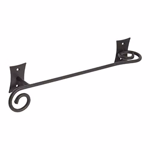 Metaform Porta Asciugamani Rebecca - Nero - 38,5cm
