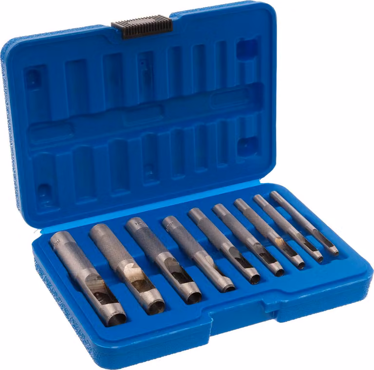 Set: ferro perforato 9 pezzi
