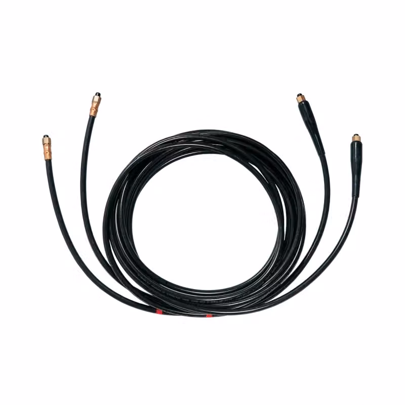 Kit di 2 tubi Ultraflex neri da 5,0 metri con diametro 5/16" – 2
