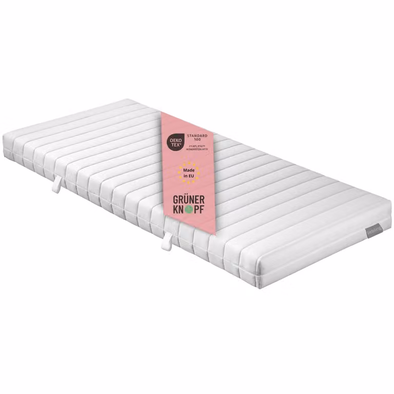 Materasso ergonomico a molle a 7 zone, 120 x 200 cm, H3, altezza 16 cm, ortopedico, Liebling