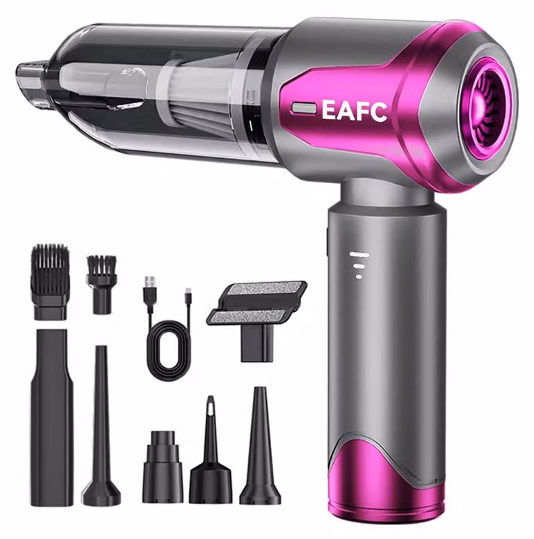Aspirapolvere portatile 4-in-1 - Aspirapolvere a secco e umido senza fili - 30000 Pa - Motore brushless - 100 W - 11,1 V - Tipo 2