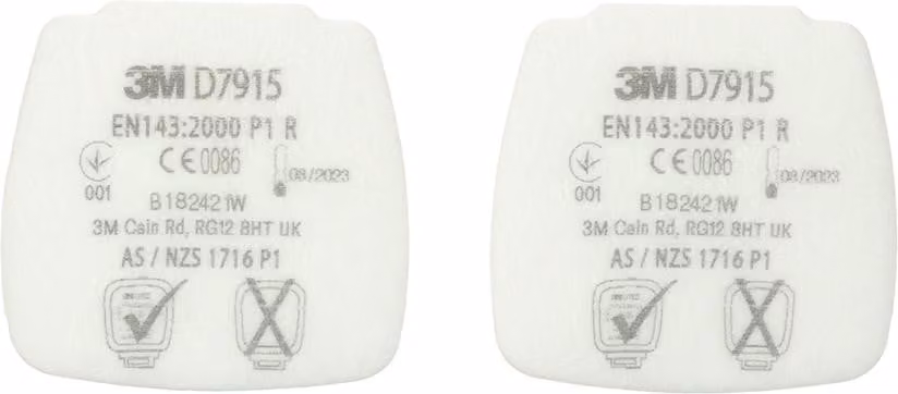 3M Filtro antiparticolato D7915 P1 R 4 pz