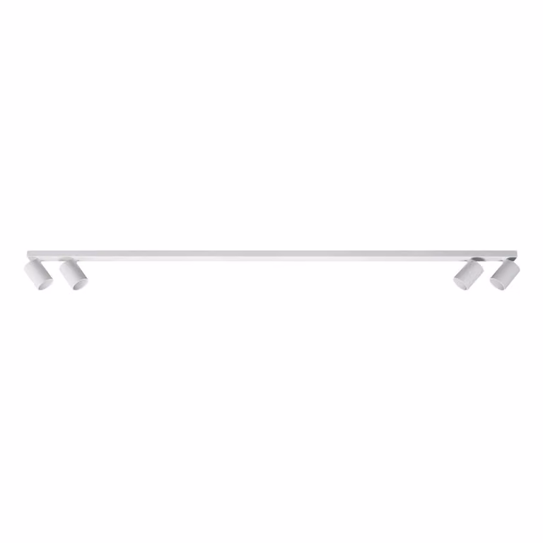 Faretto da incasso a 4 luci MALGA 4 LINE WHITE Listello IP20 4xGU10 220–240 V bianco EDO777875 EDO Solutions