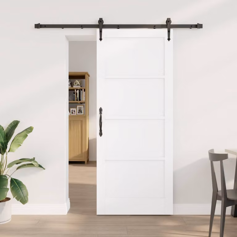 Porta scorrevole vidaXL ORKDAL in legno di pino, L: 83 cm, H: 202 cm