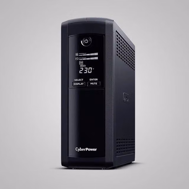 CyberPower Tracer III VP1600ELCD-FR Gruppo di Continuità (UPS) Line-Interactive 1.6 kVA 900 W Nero con 5 prese AC e porte USB/Ethernet – 1