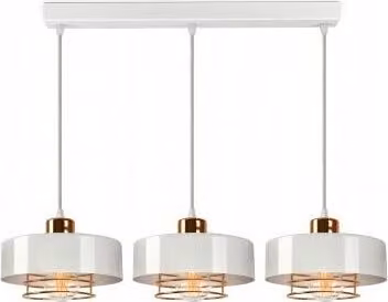 FKL DESIGN Home Deco lampada da soffitto lampada a sospensione lampada a parete lampada a muro apparecchio bianco