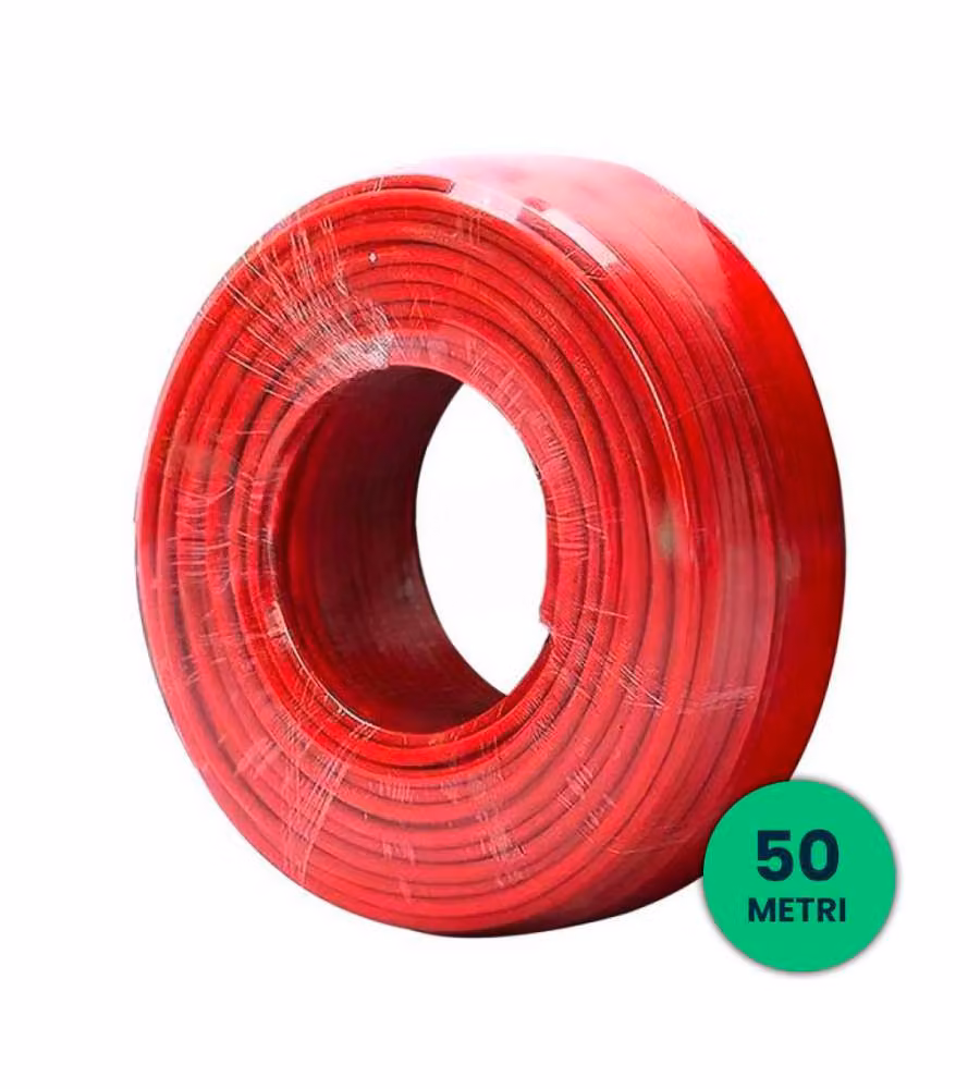 V-TAC Cavo Solare 6 mmq Colore Rosso 50 Metri