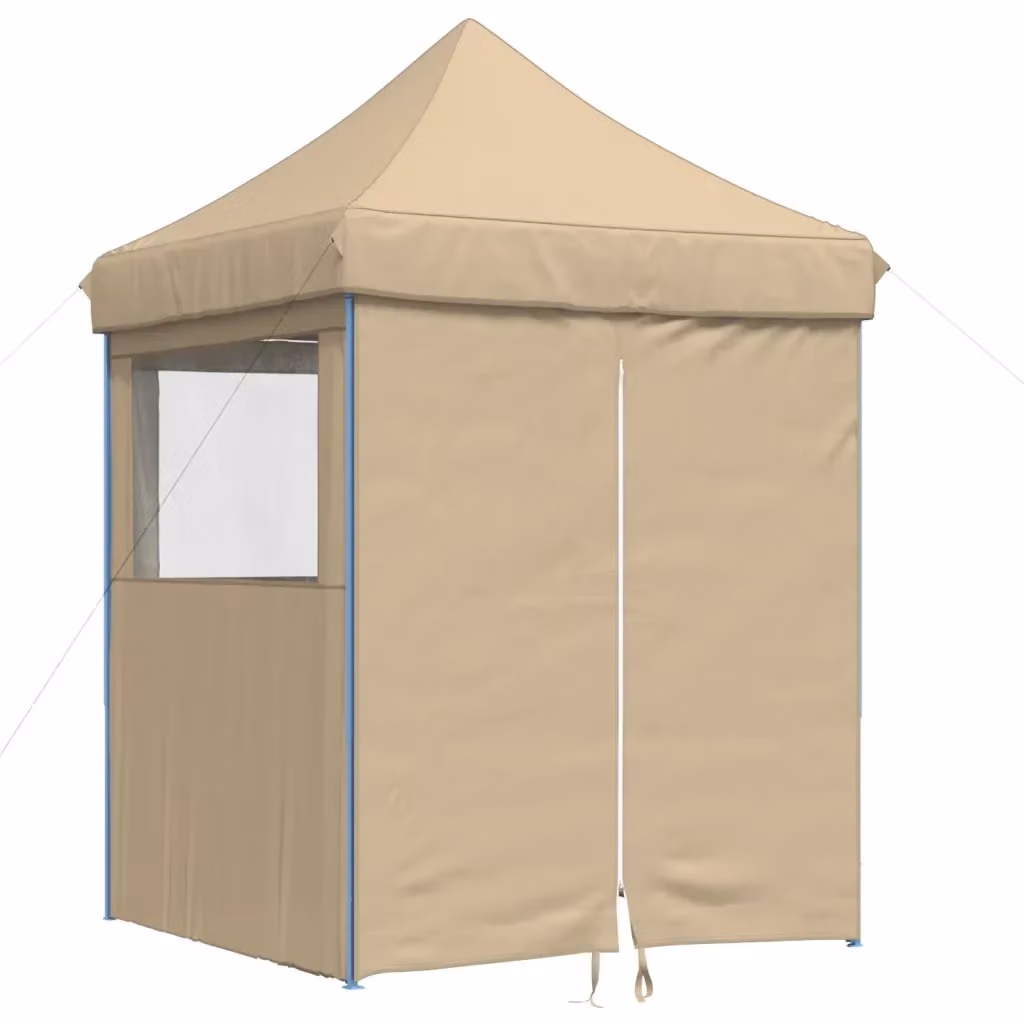 Tenda Party Videx Beige in Tessuto Oxford con Struttura in Acciaio e PVC – 2