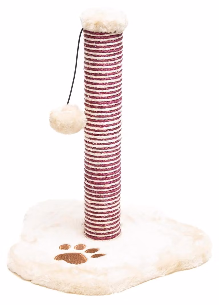 Albero per gatti Aqpet, struttura gioco, albero per gatti, con sfera, 39 cm, colore beige