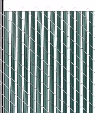 Listelli per privacy VEVOR in plastica verde per recinzione a maglie di catena, Altezza: 113 cm
