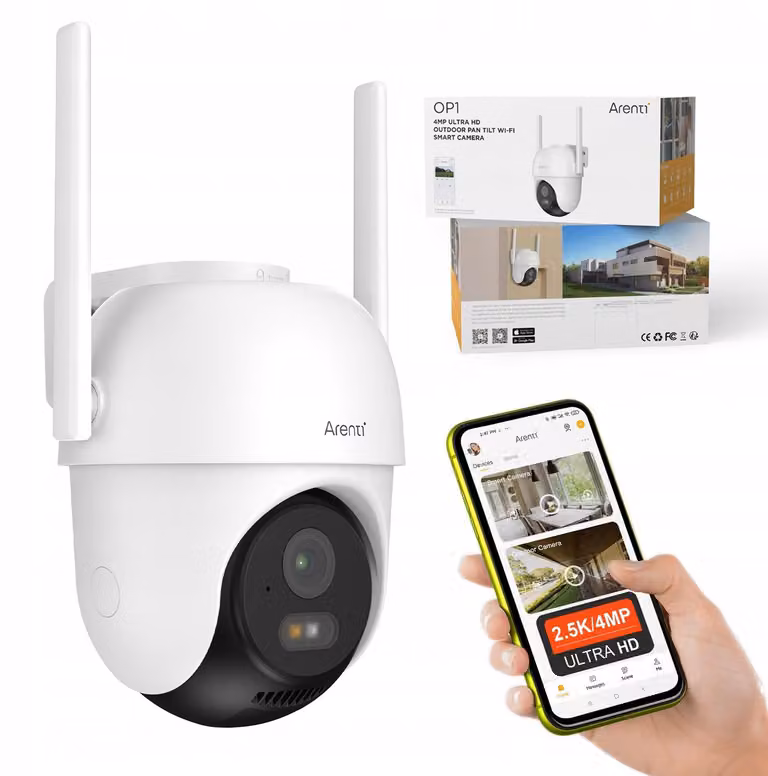 ARENTI AInanny A4 2cam Kit Arenti 4MP Wi-Fi Baby Kit with dual cameras + LCD