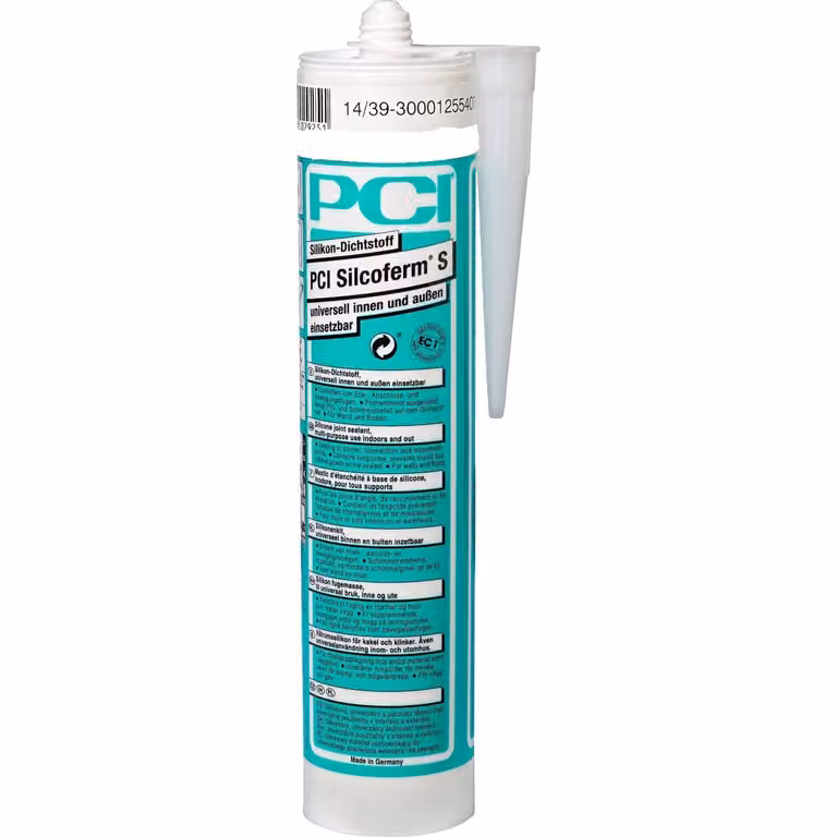 PCI Silcoferm® S sigillante siliconico 310 ml - 16 grigio argento