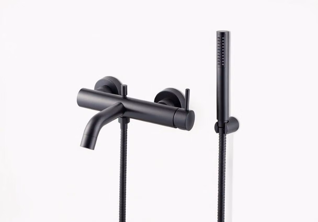 Miscelatore vasca esterno Vema MAIRA V27081 - Nero Opaco