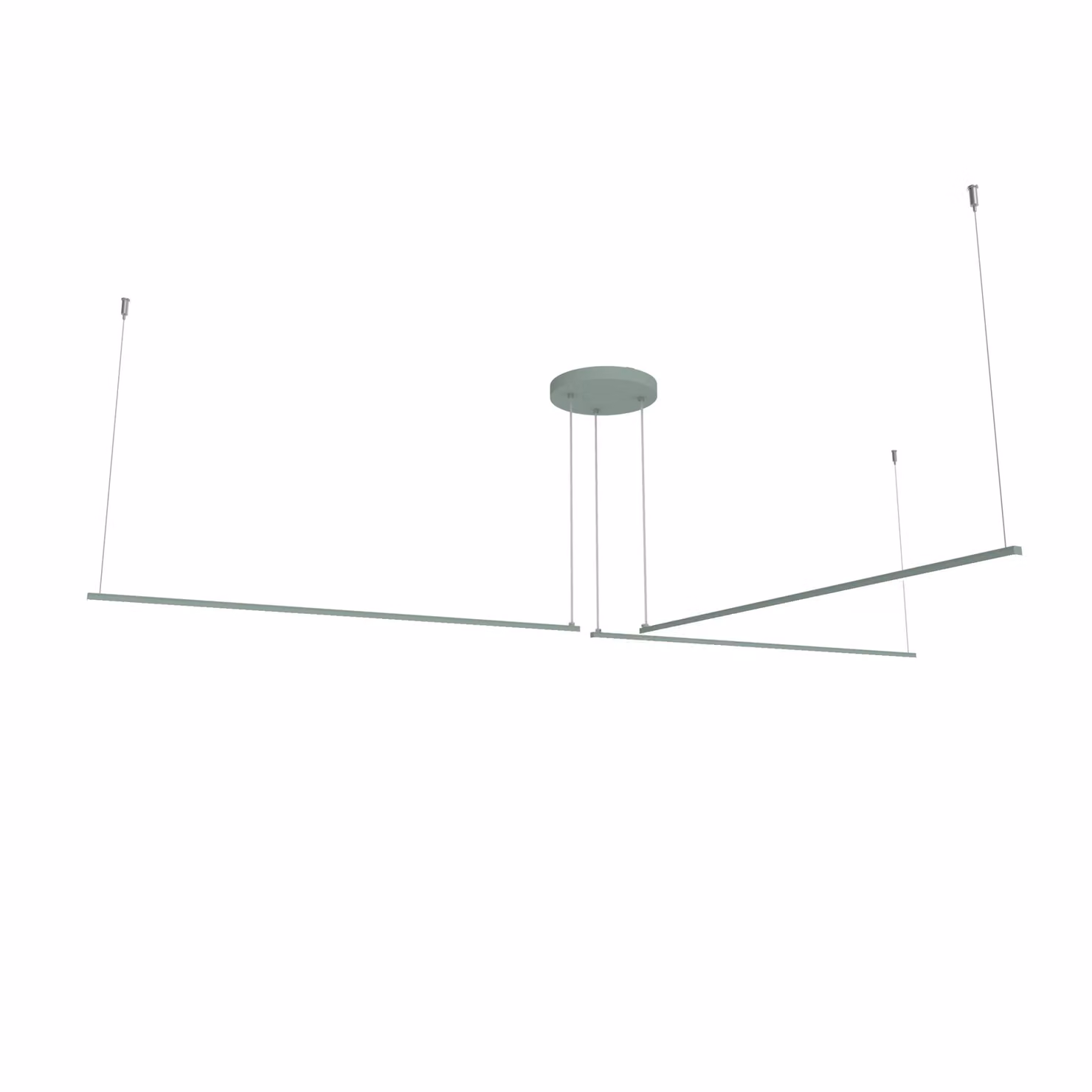Lampada A Sospensione Splint 3X Monocolore Opaca