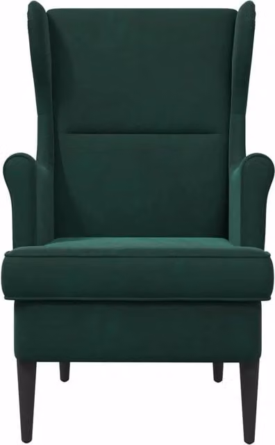 Poltrona | Sedia Relax Verde Scuro Velluto