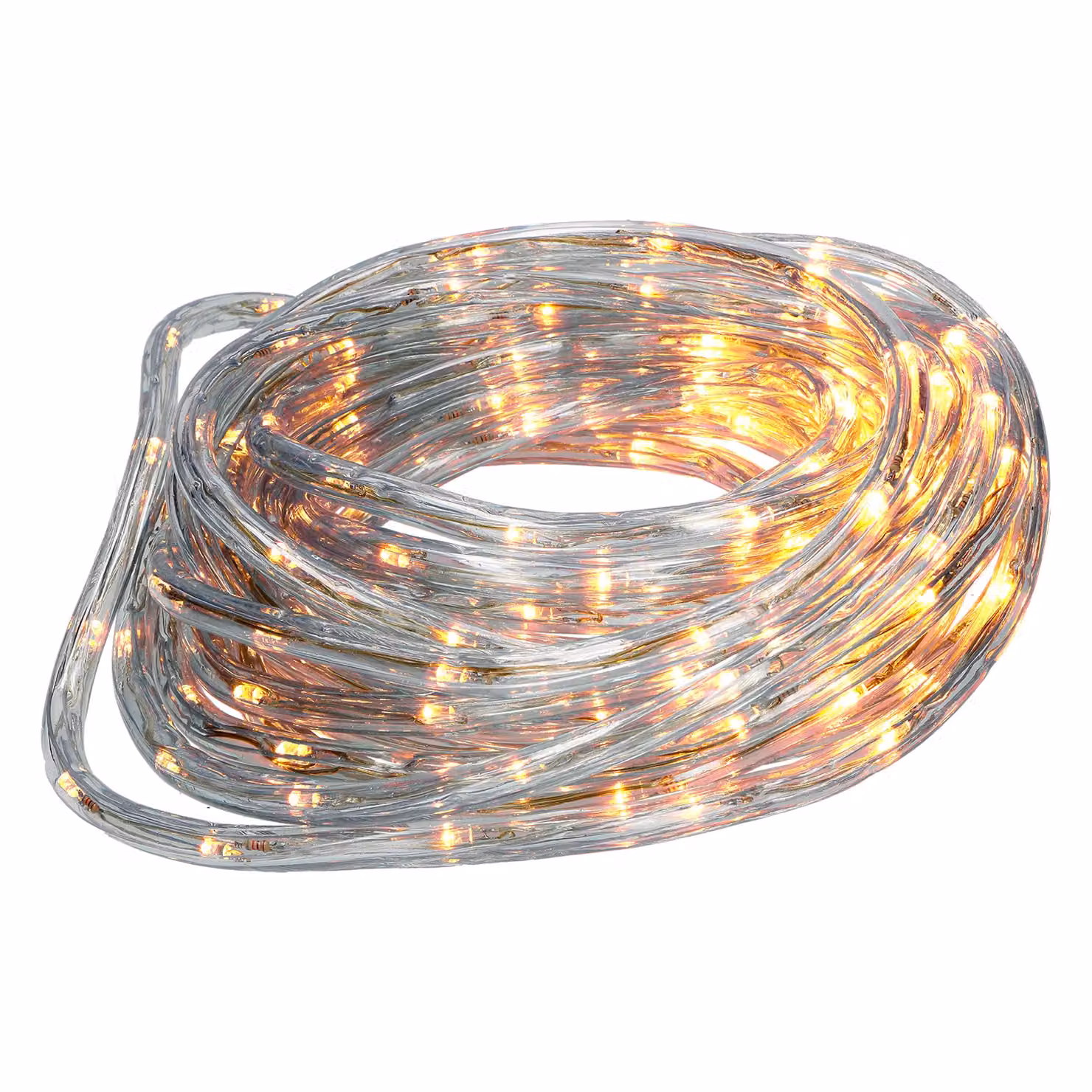 DICTROLUX Tubo Luminoso con 180 LED Bianco Caldo, Lunghezza 10 metri, Grado di Protezione IP44 – 4