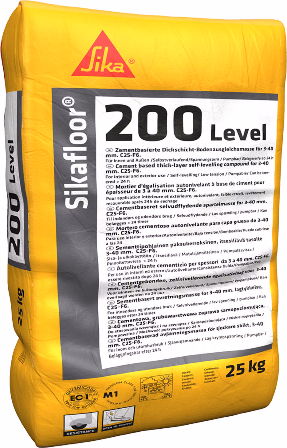 Sikafloor-200 Level Bodenausgleichsmasse 3-40mm 25kg