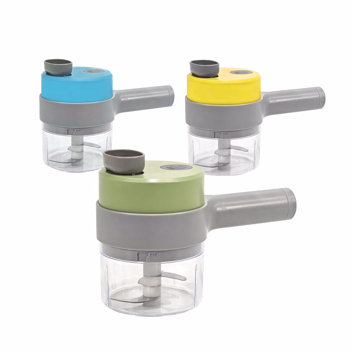 Dictrolux Tritatutto USB 2 in 1 Retro Collection ricaricabile da 15 Watt con lame in acciaio inossidabile – 1