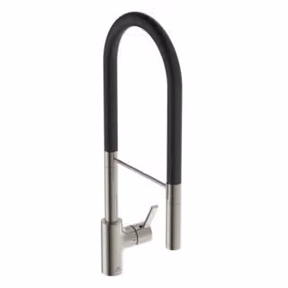 Rubinetto cucina GUSTO Semi-Pro 2F-Br. Uscita 225mm H 604mm silver storm silver storm