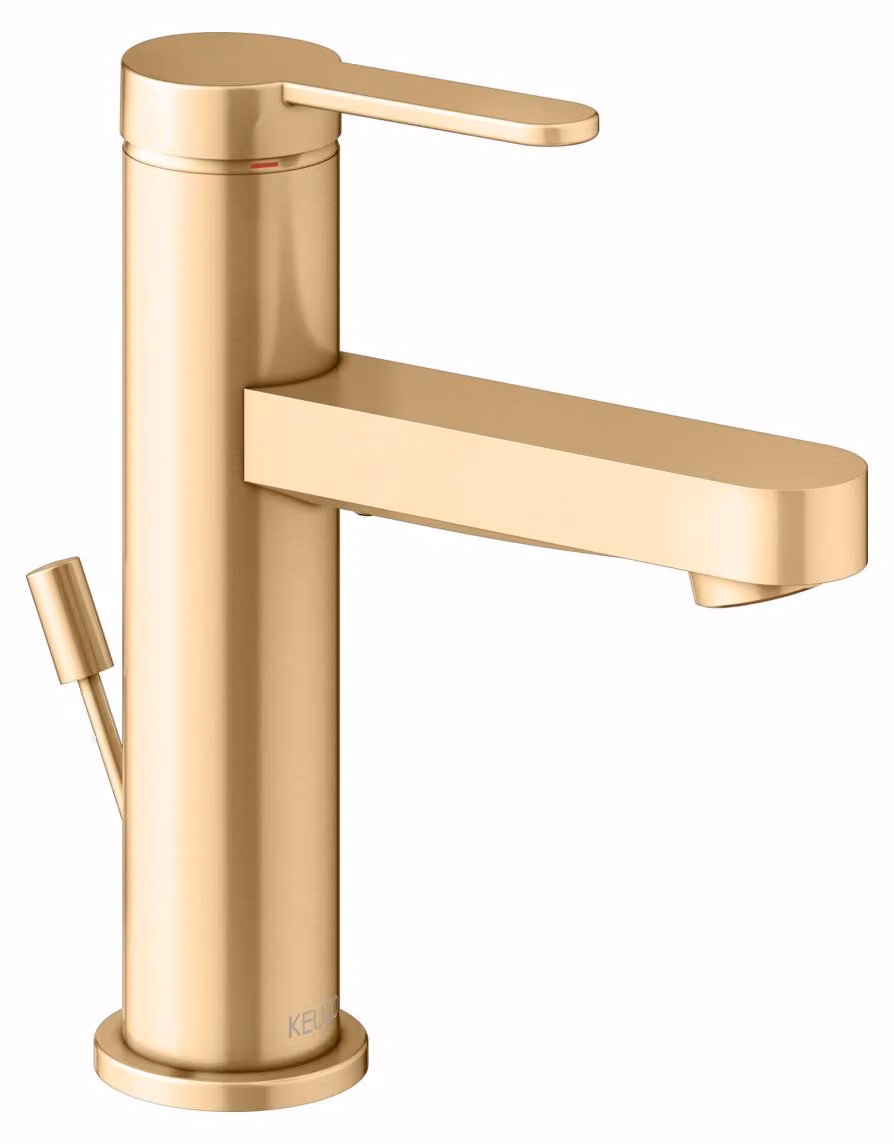 KEUCO IXMO Flat Mitigeur monocommandé pour lavabo 100, avec vidage à tirette, saillie 109mm, 59502253000, 59502253000